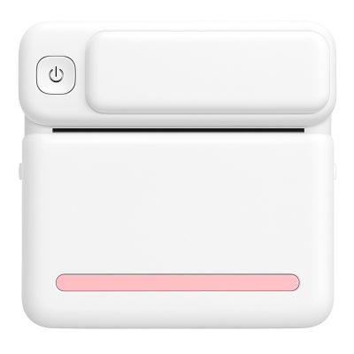 طابعة صغيرة محمولة لطباعة الملصقات بدون حبر، متوافقة مع أنظمة iOS وAndroid.