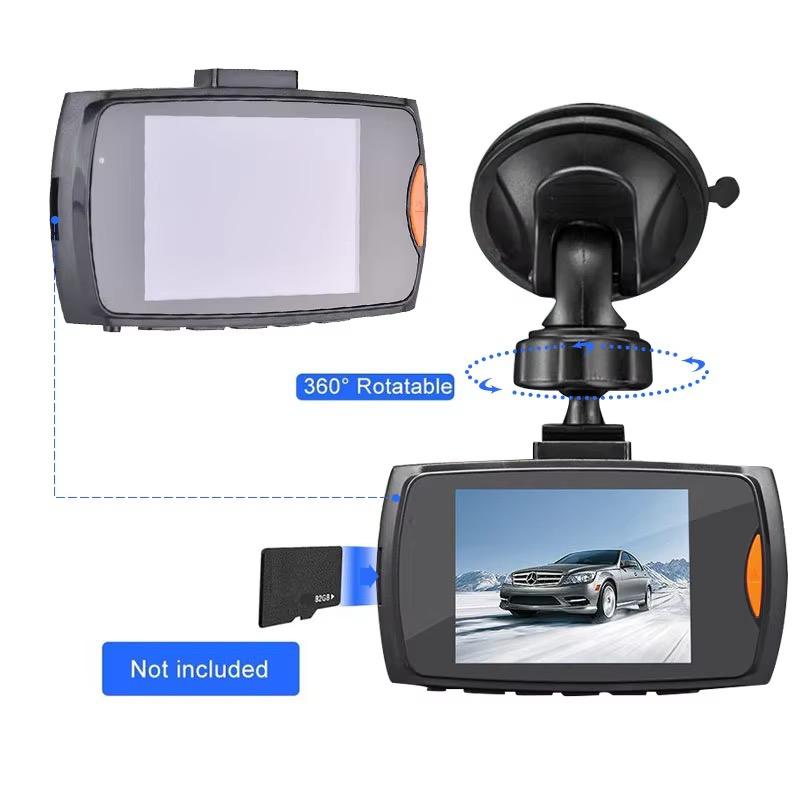 2026 Hot Selling G30 Car DVR Camera HD 720p Dashcam Single Lens Front Recorder Night Vision 170 Degree Rearview Mirror High 4G