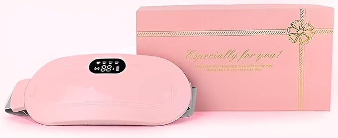 ✅ Fast-Acting Period Pain Relief – This portable cramp relief massager & heating pad provides instant comfort with fast-heating technology, easing menstrual cramps and lower abdominal discomfort. ✅ 3 Adjustable Temperature Levels – Customize your relief with three heat settings (low, medium, high) to provide the perfect warmth for soothing period cramps and muscle tension. ✅ 4 Massage Modes for Deep Relaxation – Features four unique vibration massage modes, combining heat therapy and gentle massage to effectively reduce bloating, lower back pain, and abdominal discomfort. ✅ Cordless & Rechargeable for On-the-Go Use – Designed for ultimate portability, this lightweight, cordless heating pad features a long-lasting rechargeable battery, perfect for home, office, or travel use. ✅ Ergonomic & Adjustable Strap for Comfort – The soft, skin-friendly material and adjustable elastic strap ensure a snug and comfortable fit, making it easy to wear under clothing for discreet, hands-free relief. ✅ Safe & Effective for Daily Use – Designed with overheat protection and automatic shut-off, this device ensures safe, consistent, and reliable relief for menstrual pain, endometriosis discomfort, and muscle fatigue. ✅ Perfect for Women of All Ages – Whether you're at home, work, or on the go, this compact device provides soothing, natural pain relief without the need for medication.